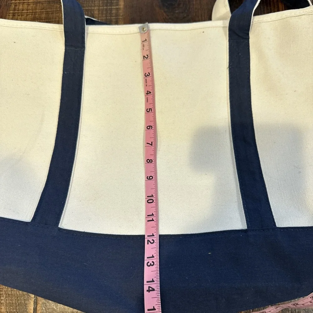 Lucky Brand large Sturdy Canvas Shoulder Tote Bag Zip‎ Close